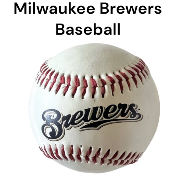 Milwaukee Brewers MLB Baseball Made by Fotoball Dated 2002 - Picture 1 of 9